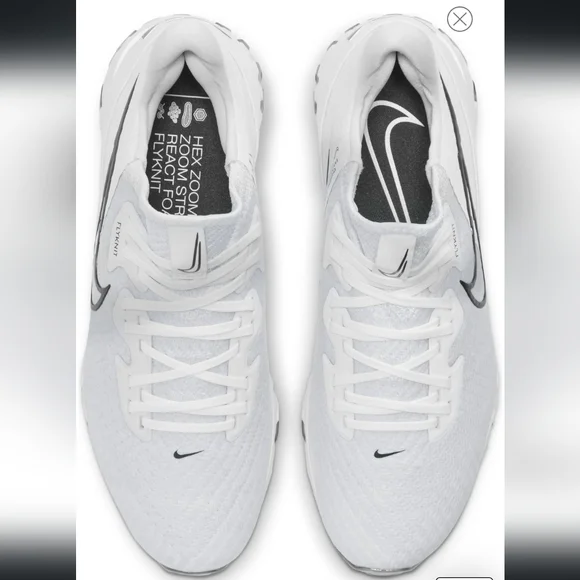 Air Zoom Infinity Tour 'White Black' Golf Shoe - Picture 2 of 6